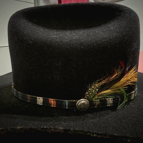 **Smithbilt Cowboy Hat - Classic Black** - Picture 2 of 16